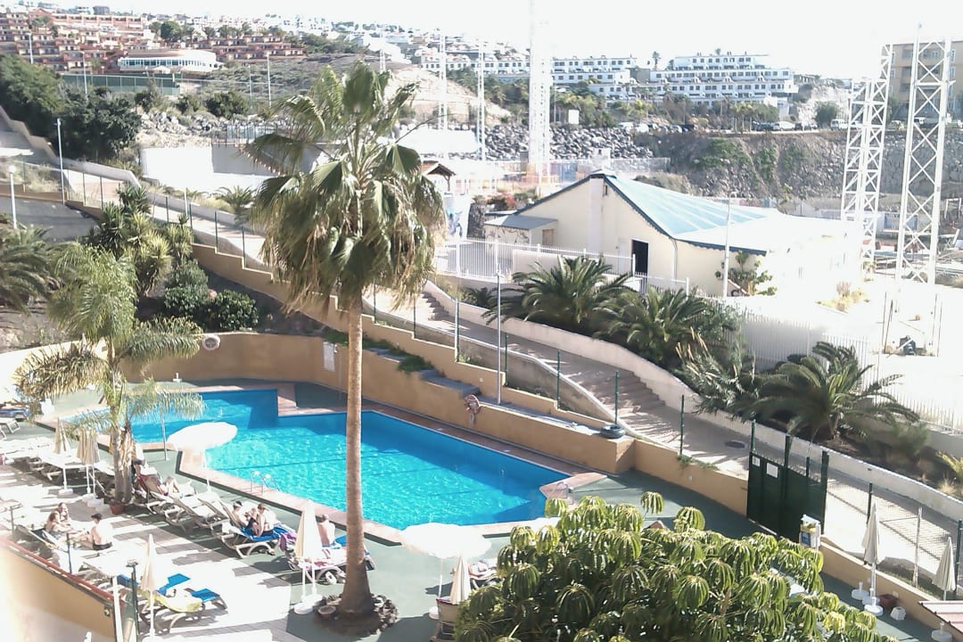 Blick vom Balkon Playa Olid Suites & Apartments