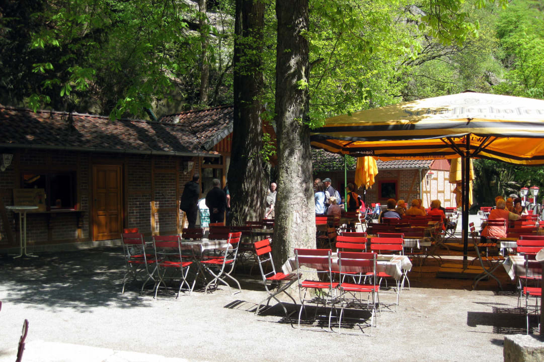 "Biergarten an der Bode" Gasthaus Königsruhe (Thale