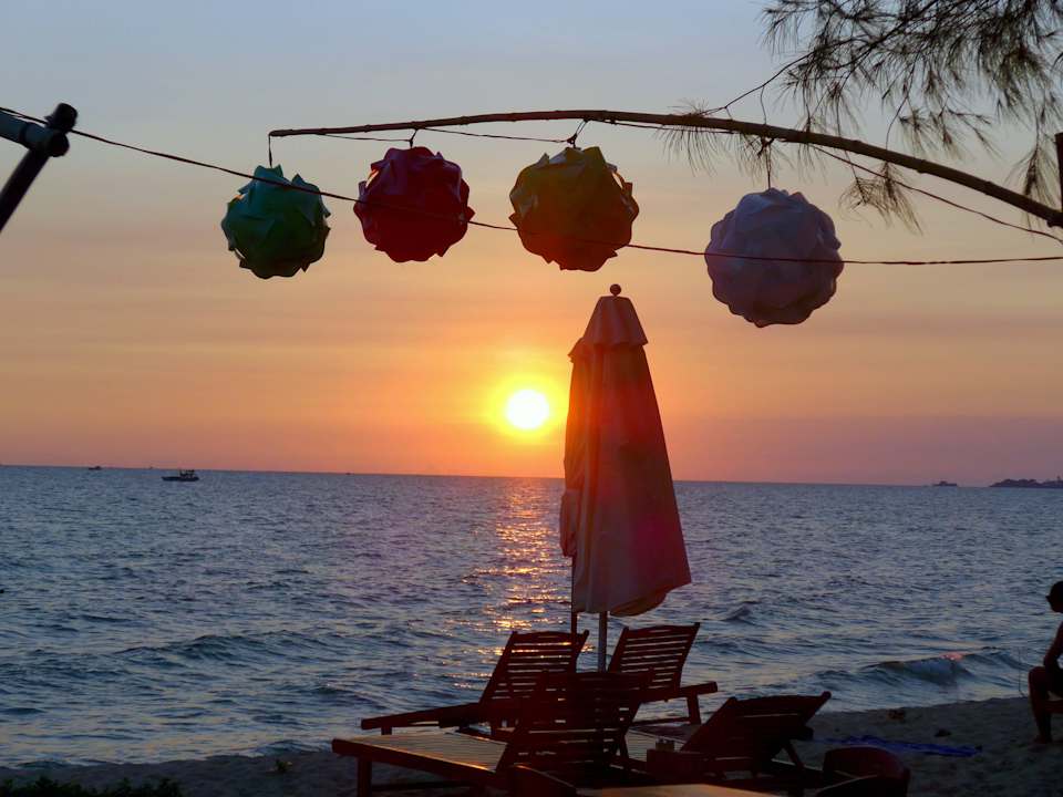 Sonnenuntergang Ong Lang Village Resort
