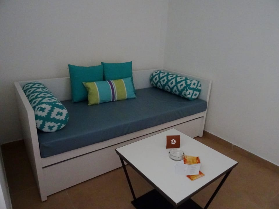 Sitzecke im Doppelzimmer db San Antonio Hotel + Spa