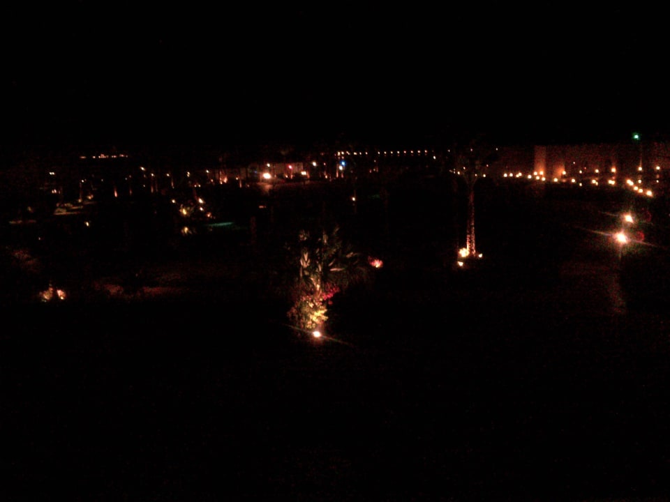 Blick vom Restaurant zum Meer Cleopatra Luxury Resort Makadi Bay