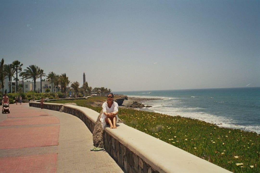 Strandpromenade vor dem Hotel RUI Gran Canaria Hotel Riu Gran Canaria