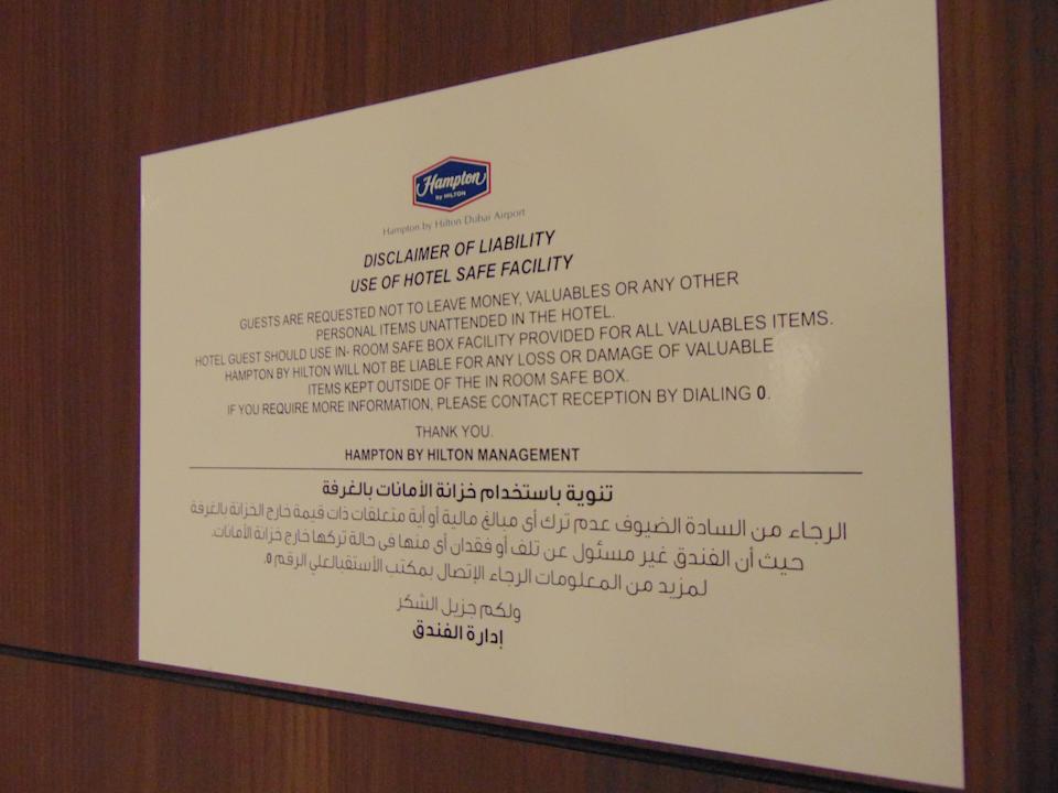 Sonstiges Hampton By Hilton Dubai Airport