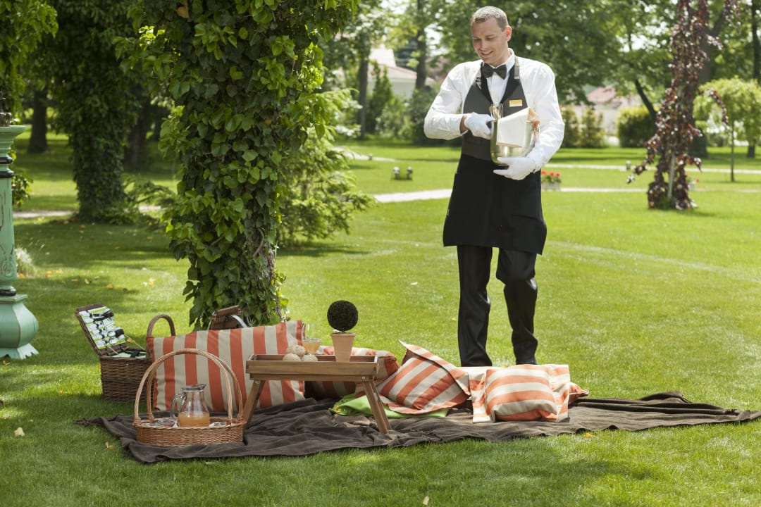 Gartenanlage Hotel Amade Château