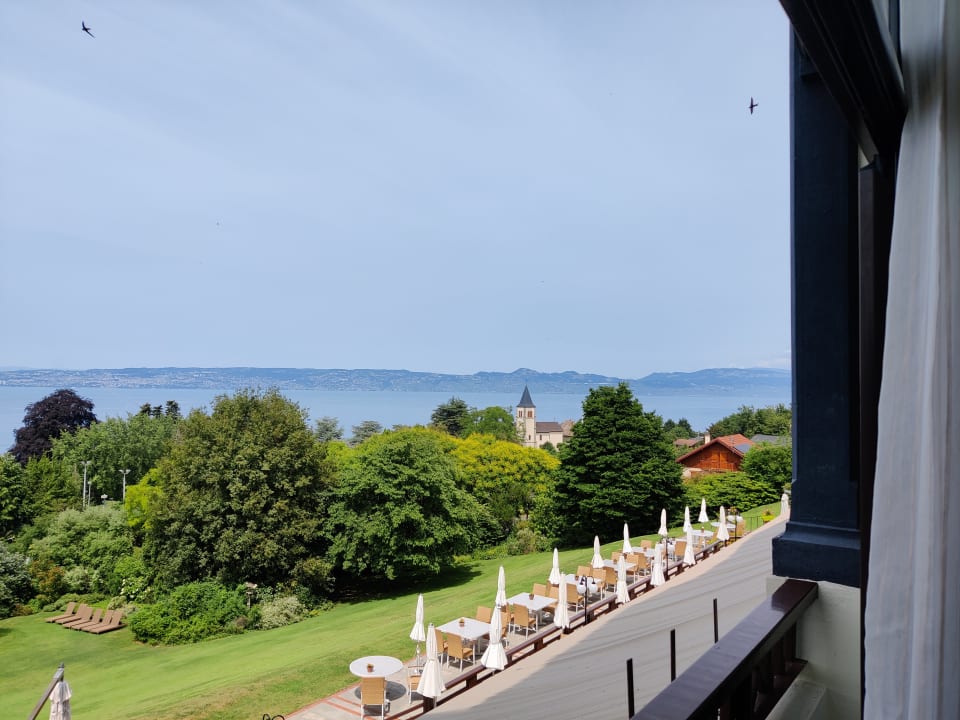 Ausblick Ermitage Evian