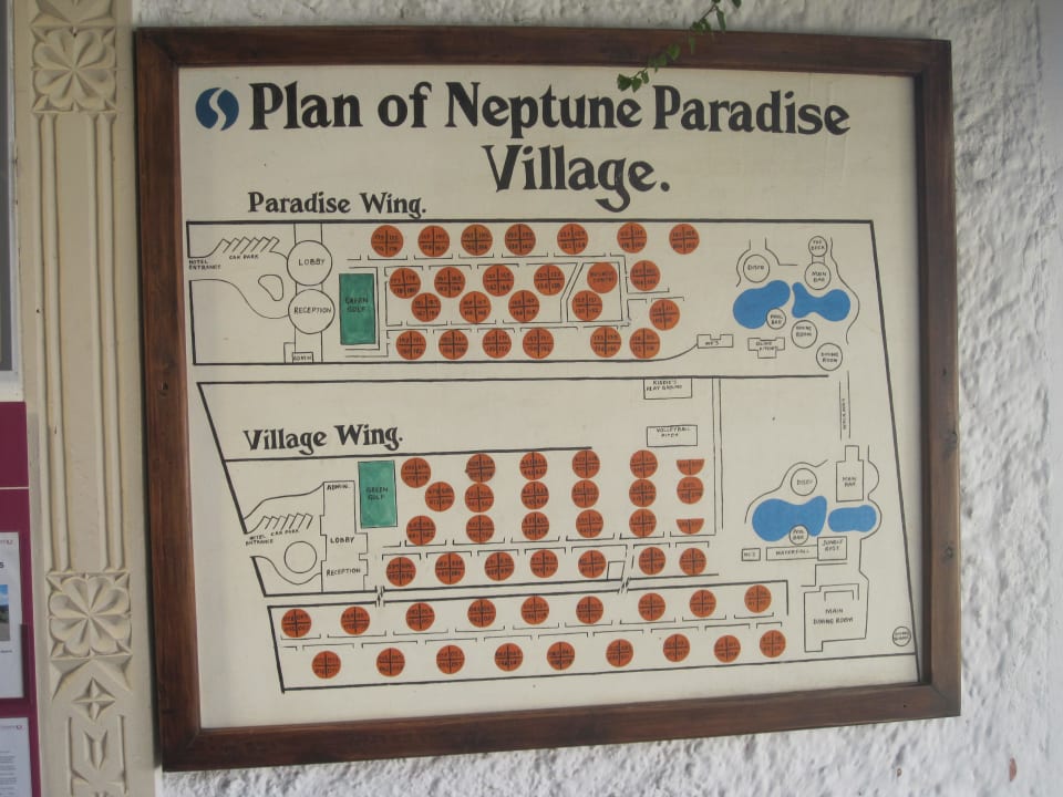 Übersichtsplan Neptune Village Beach Resort & Spa