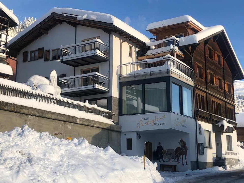 Außenansicht Hotel Garni Postigliun