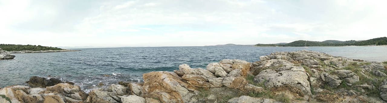 Plaża - zatoka Chrousso Hotel Chrousso Village