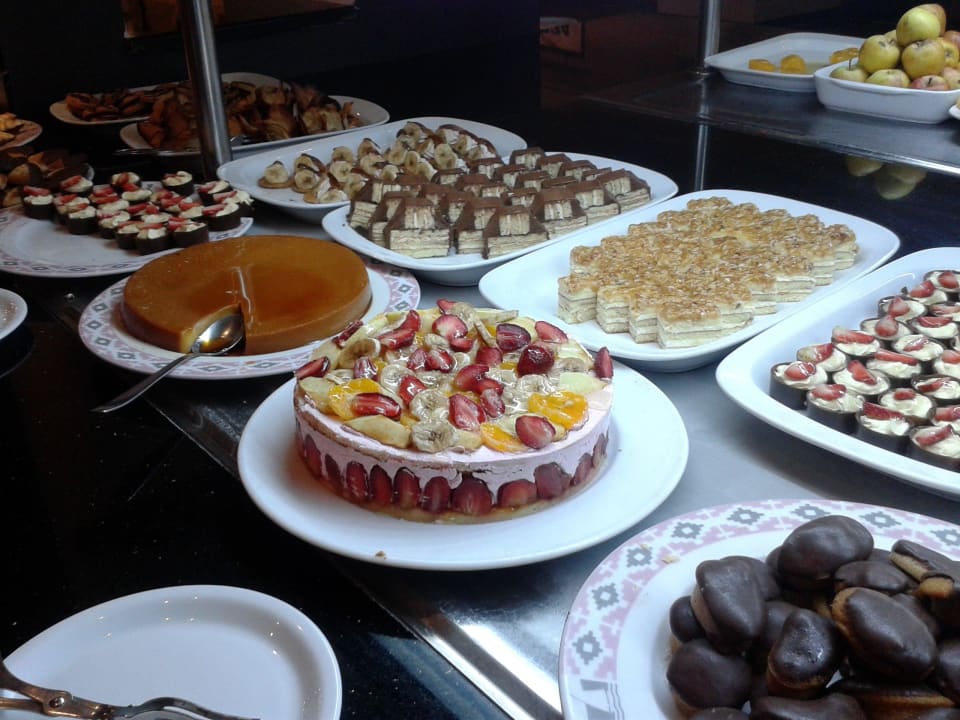 Kuchen- und Obststation Caribbean World Thalasso Djerba