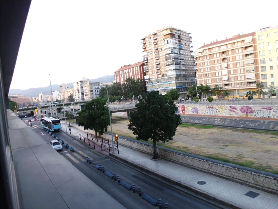 Ausblick aus dem Zimmer Hotel Husa Guadalmedina