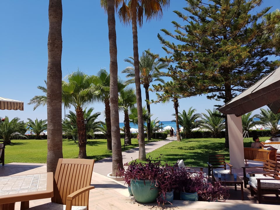 Garten...Strandblick Nerton Hotel - Erwachsenenhotel ab 16 Jahren