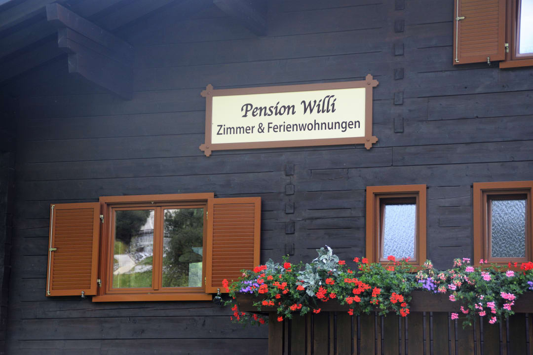 Außenansicht Frühstückspension Hannelore Willi