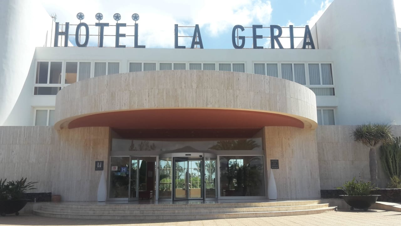Eingang Hipotels La Geria