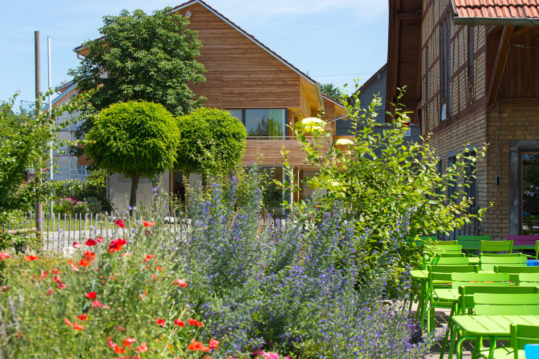 Außenansicht Gut Hügle Erlebnisbauernhof