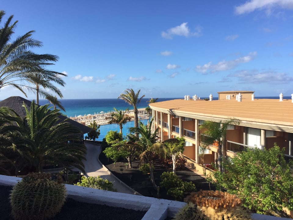 Blick von der Bar vorm Restaurant Iberostar Selection Fuerteventura Palace