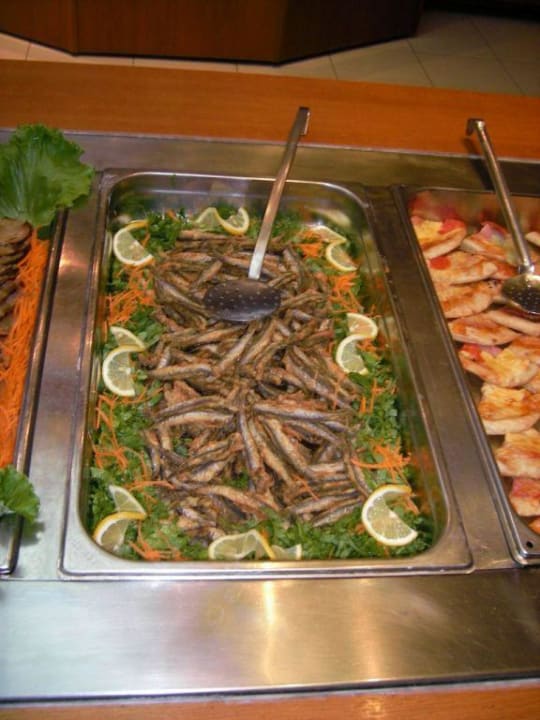 Frischer Fisch fehlte auch nicht Hotel Mendi