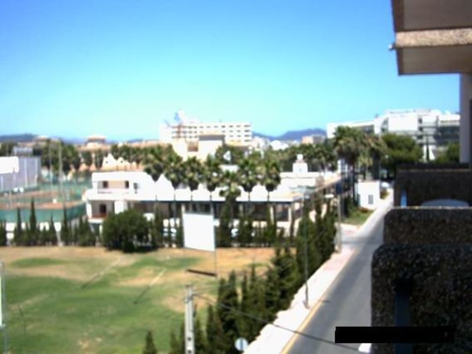 Ausblick genau gegenüber des Meeres Hotel Mariant