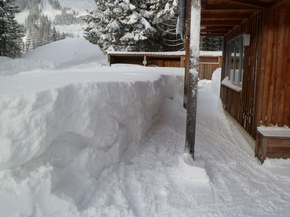 Hütte außen Hüttendorf Präbichl