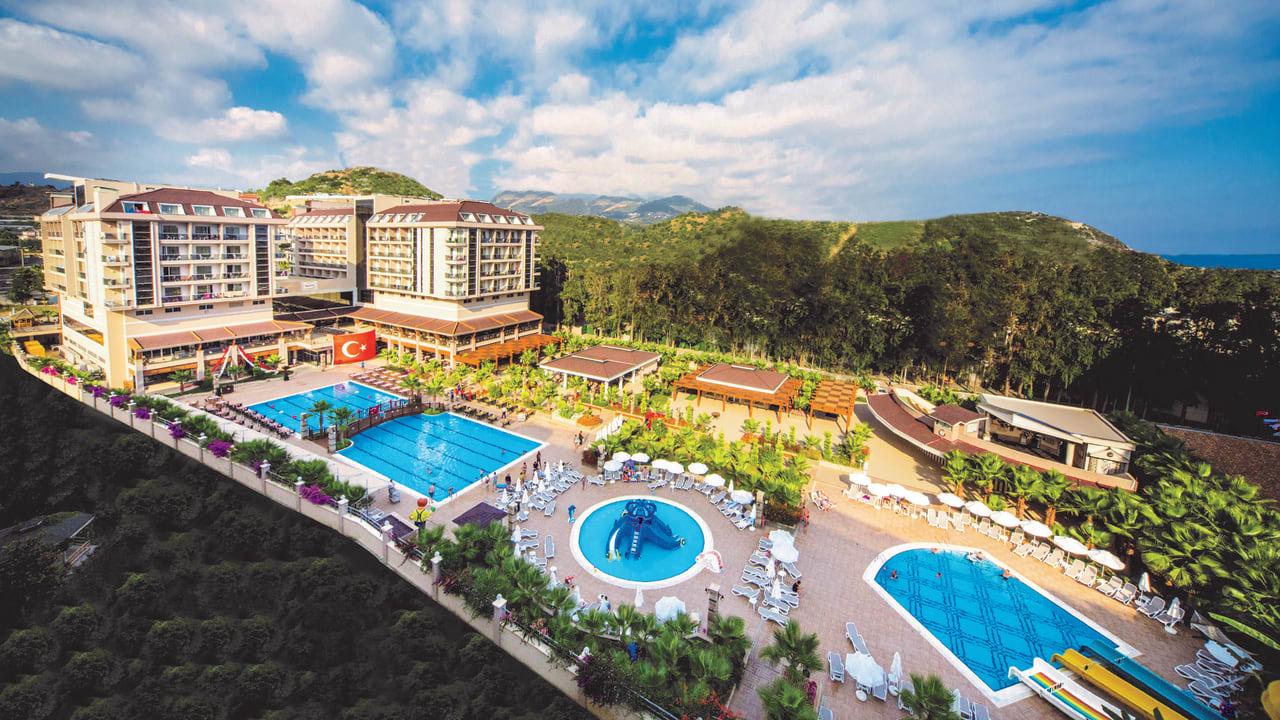 Außenansicht Dizalya Palm Garden