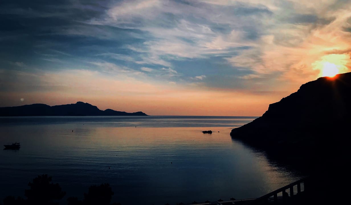 Ausblick Lindos Mare, Seaside Hotel