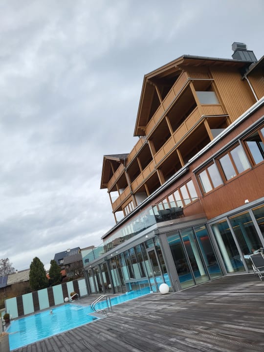 Außenansicht Dorfhotel Fasching