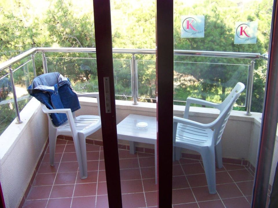Der riesige Balkon Kaya Belek Hotel