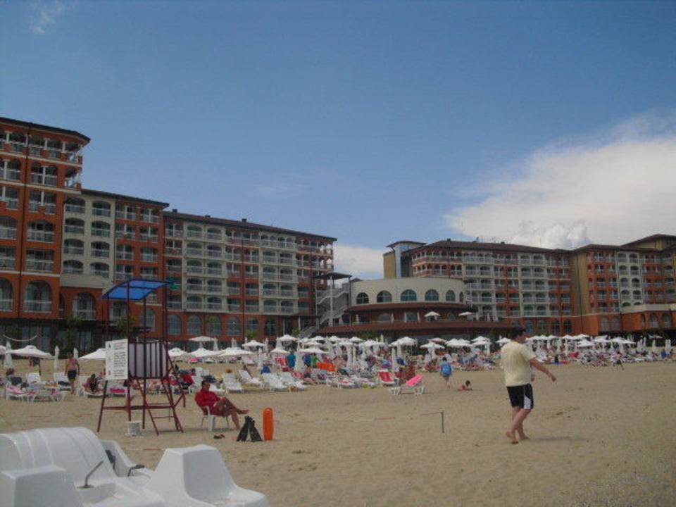 Hotel vom Strand aus Sol Luna Bay