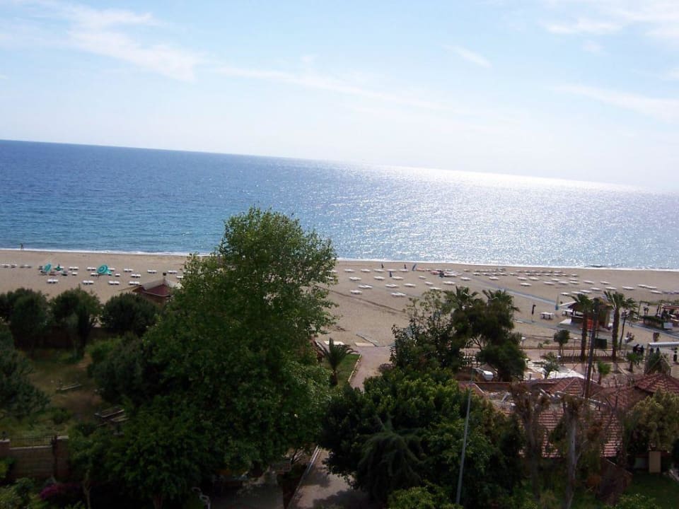 blick aus unser zimmer strand Hotel Grand Okan