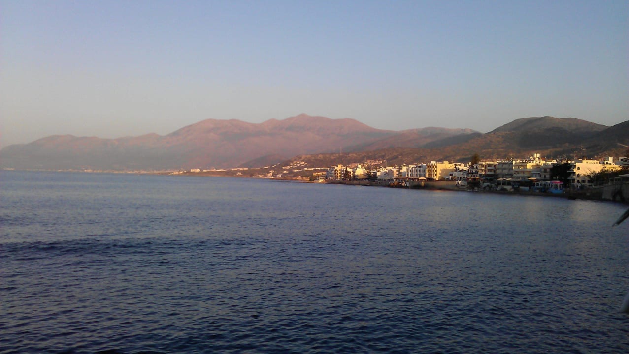 Blick vom Hotelstrand nach Rechts Richtung Malia Cactus Beach