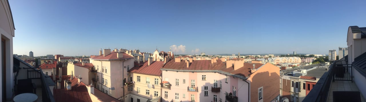 Widok z pokoju na 5 pietrze Grand Hotel Rzeszów