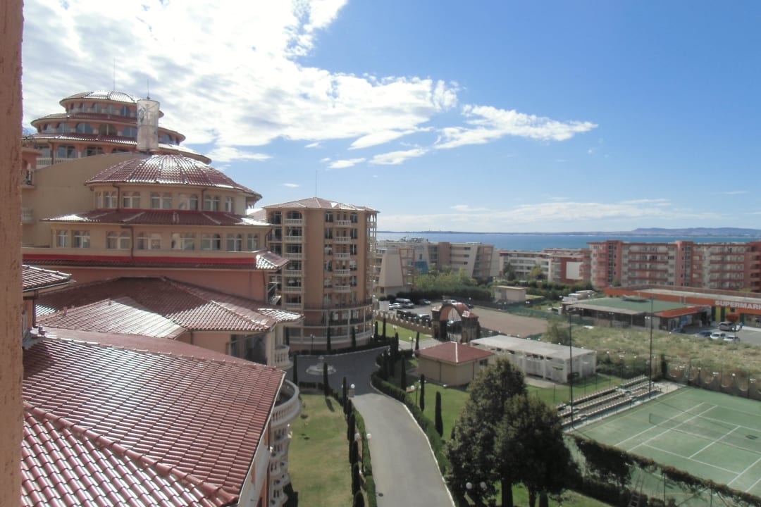 Ausblick vom 2.Balkon Royal Park Hotel & Aqua park