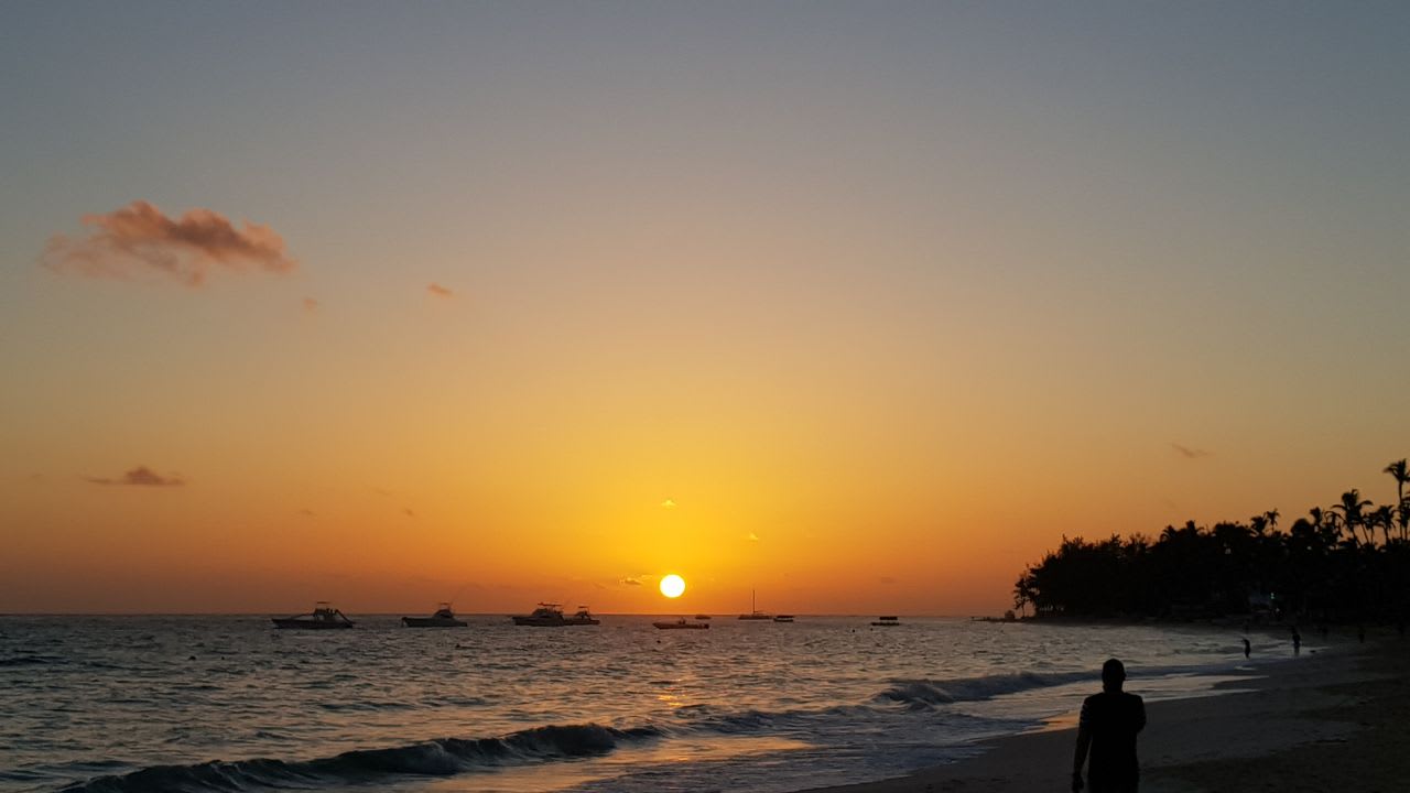 Sonnenuntergang  Grand Palladium Punta Cana Resort & Spa
