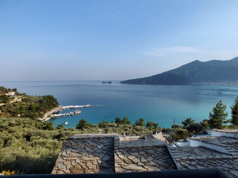 Ausblick von Zimmer 412 Hotel Dionysos