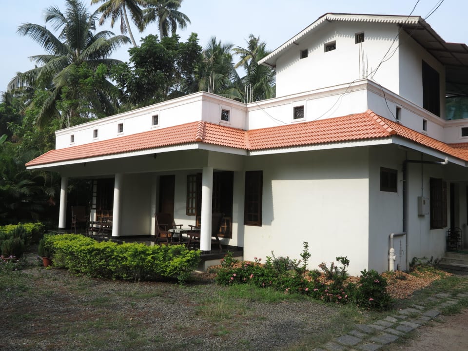 Außenansicht des kl. Hotels Palmy Residency