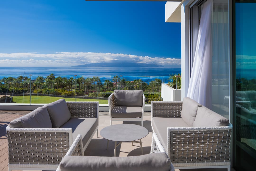 Ausblick Los Jardines de Abama Suites