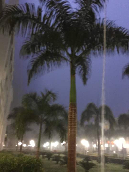 Regen! Hotel Riu Palace Bavaro