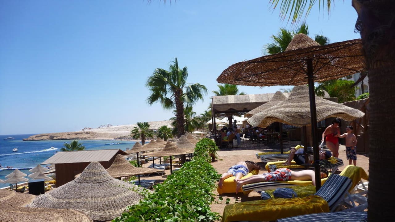 Sicht vom Strand Concorde El Salam Hotel Sharm el Sheikh by Royal Tulip