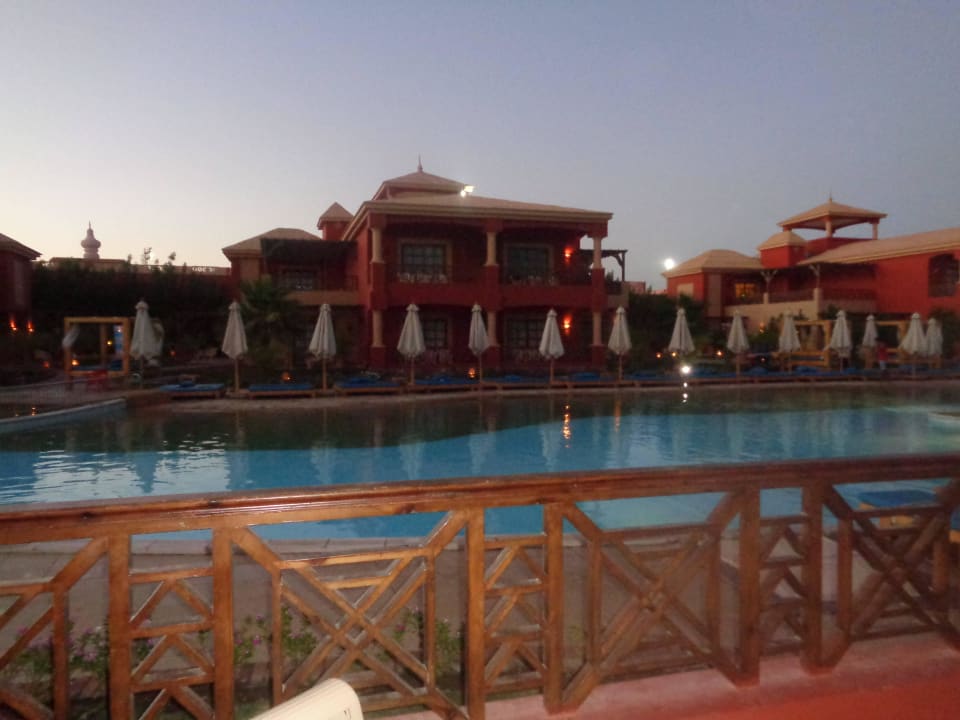 Blick vom Zimmer Pickalbatros Alf Leila Wa Leila Resort - Neverland Hurghada