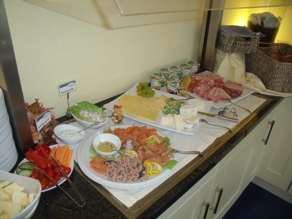 Frühstücksbüffet Gästehaus Buten & Binnen