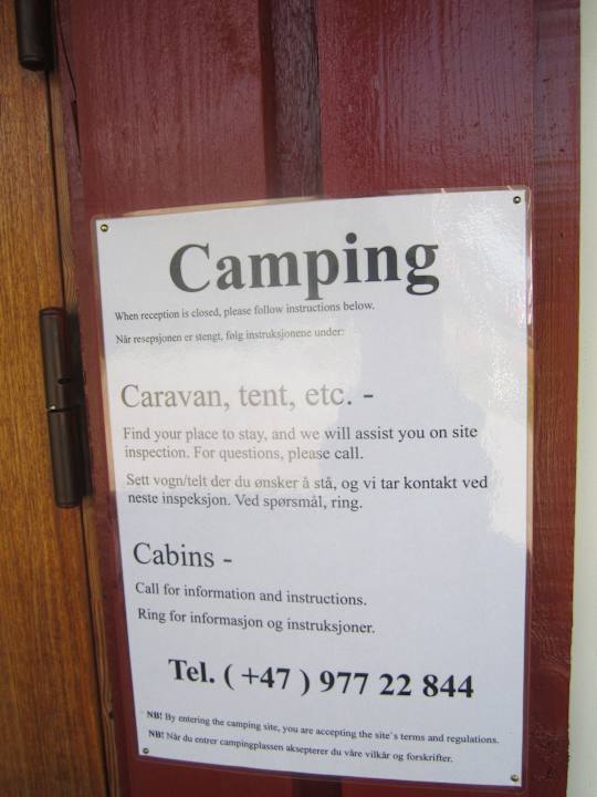 Контакты High-North Birtavarre Camping & Bungalows
