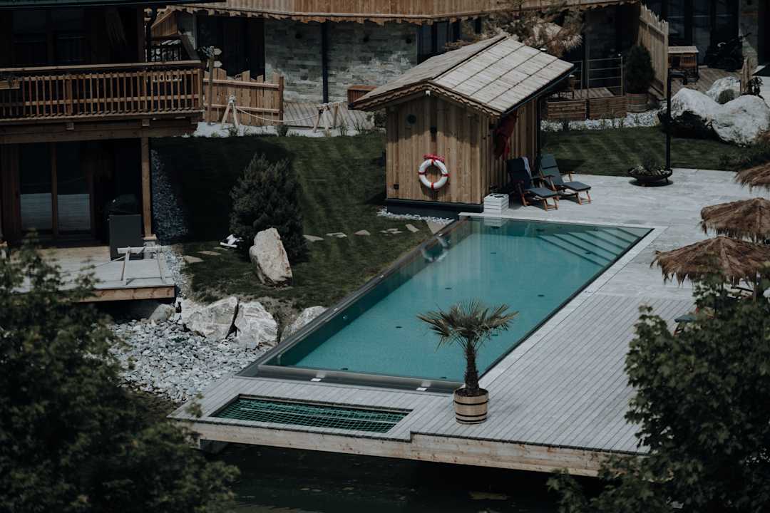 Pool Bergchalets Gut Wenghof