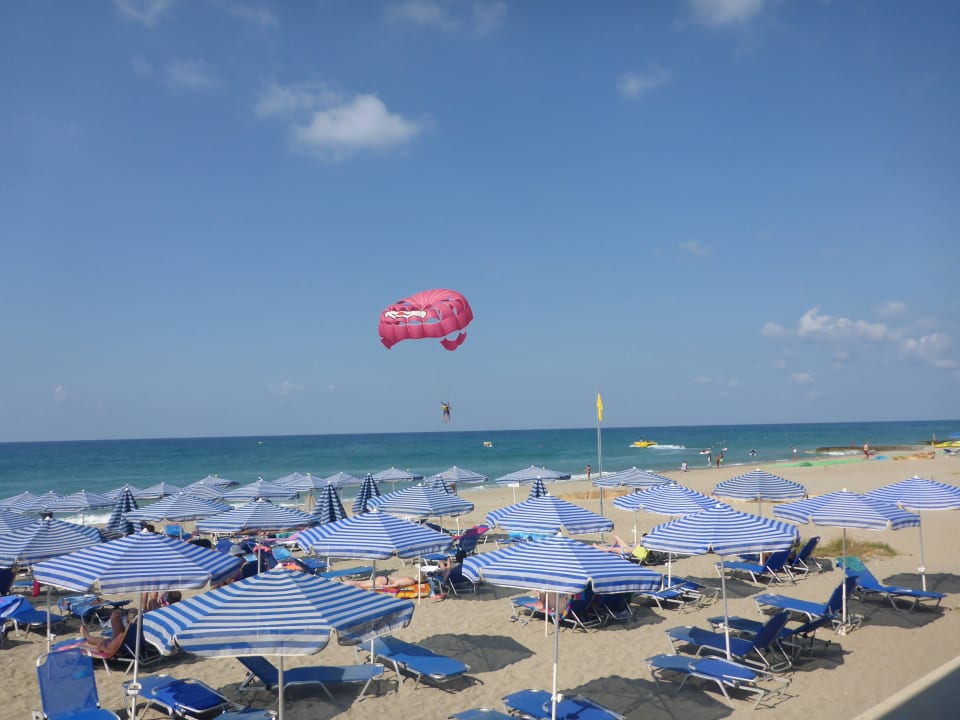Ausblick von der Strandbar Hotel Eva Bay