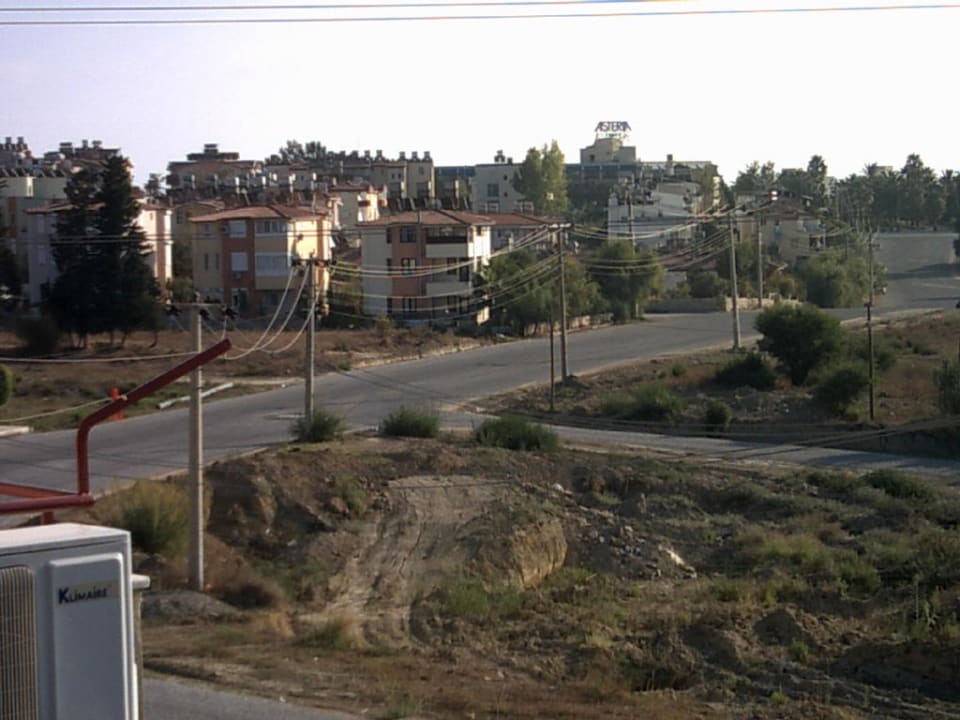 Blick vom Balkon New Garden Hotel Side