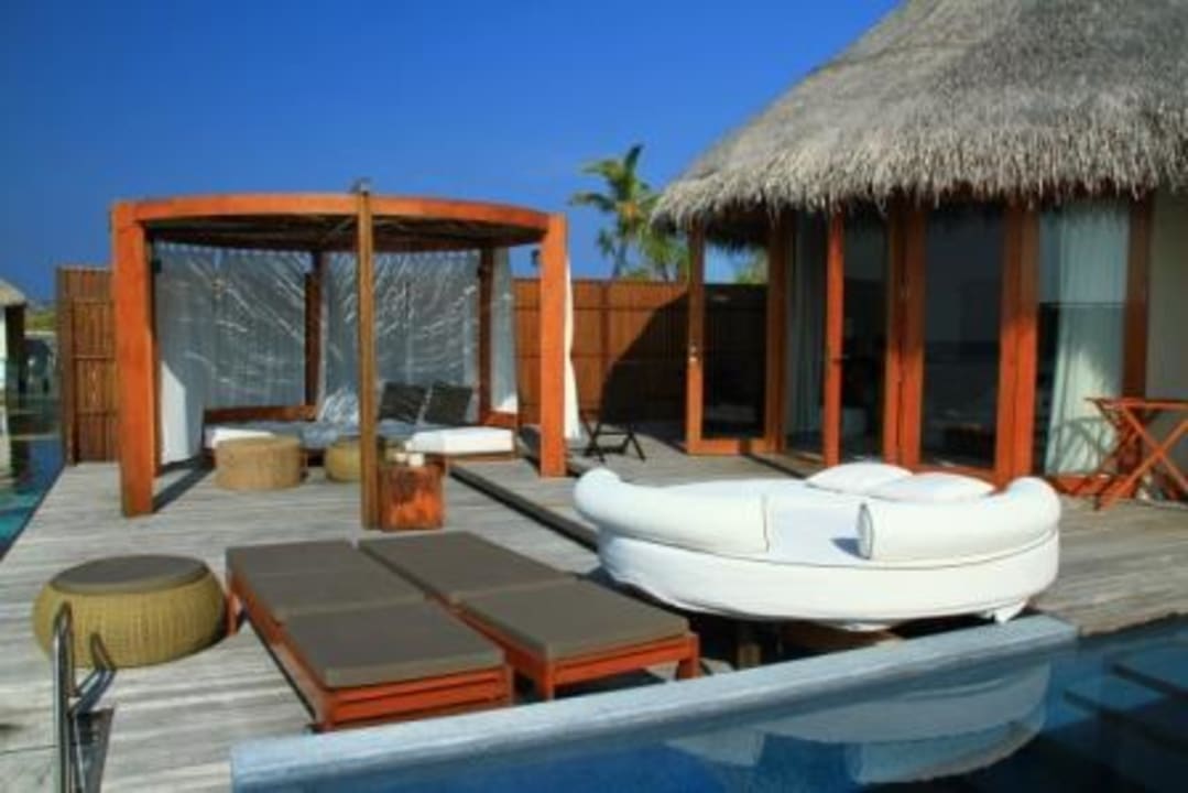 Terrasse des Ocean Oasis Lagoon View W Maldives