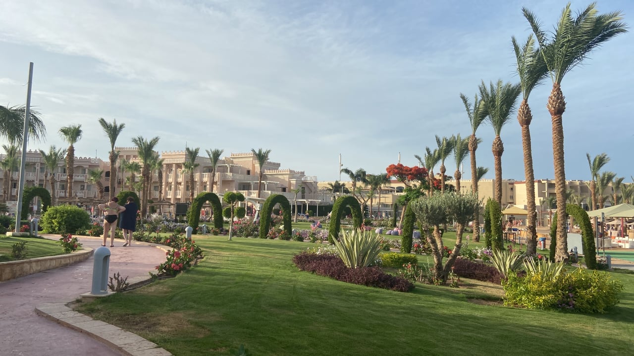Gartenanlage Pickalbatros Palace Resort