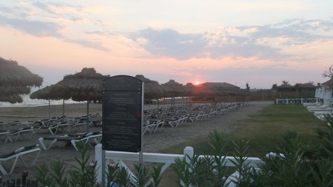 Strand am Abend Voyage Belek Golf & Spa