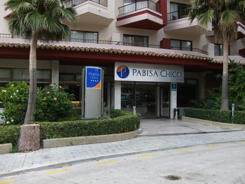Hoteleingang Hotel Pabisa Chico