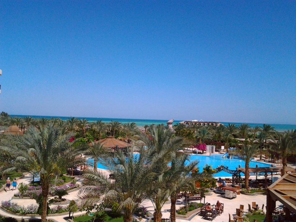 Вид с террасы Le Jardin Aqua Park Resort