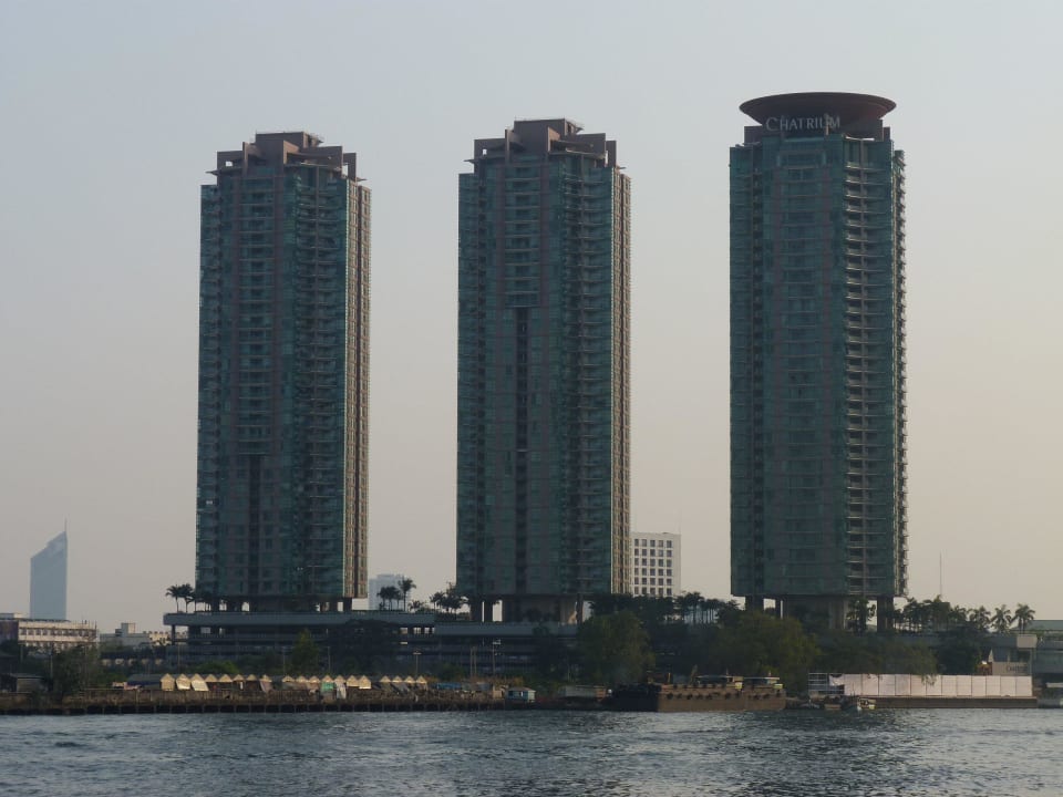 Vom Fluss aus Chatrium Hotel Riverside Bangkok