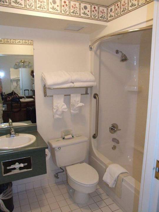 Badezimmer im Holiday Inn Redding Hotel Holiday Inn Express Redding